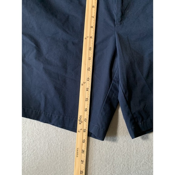J. Crew Factory Men's SZ 33 Navy 9" Inseam Tech Short Lightweight 3802 - Picture 6 of 9